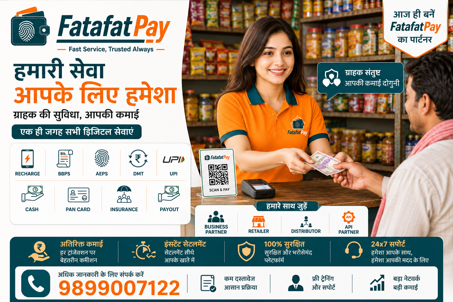 Become FatafatPay Retailer